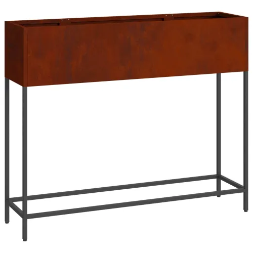 Povišeni Vrtni Planter Rđa 100 x 26 x 82 cm - Otporni čelik 100 x 26 x 82 cm Cijena