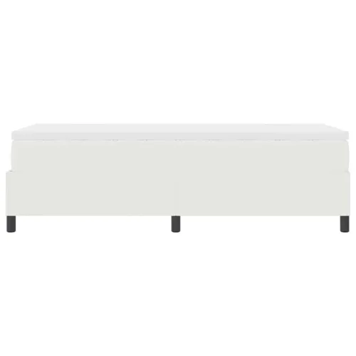 Box spring krevet Krema i bijela 100 x 200 cm - Krema 100 x 200 cm Cijena