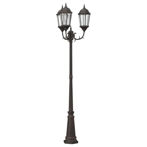 Vrtno svjetlo 61 x 53 x 235 cm Aluminij i staklo - Bronzana 3 Cijena