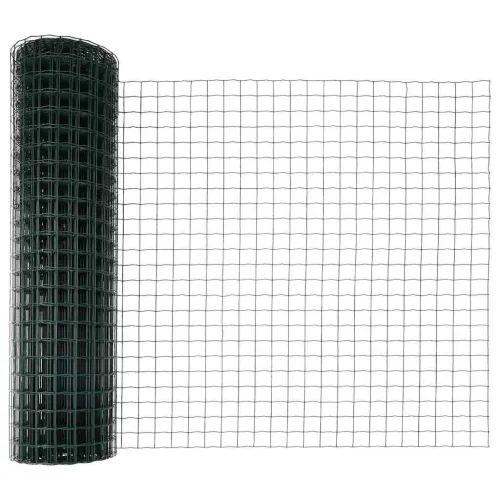 Euro Ograđivanje Ukop 25 x 1,2 m Čelik premazan PVC-om Zelena - 25 x 1,2 m (mreža 50 x 50 mm) Zelena Fiksacija na tlo Cijena