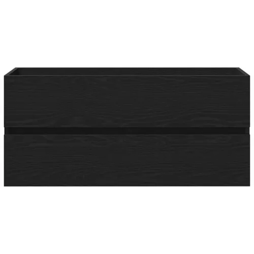 Kupaonski ormarić za sudoper Crni hrast 100 x 39 x 62 cm - Crni hrast 100 x 38,5 x 45 cm bez slavine i odvoda Cijena