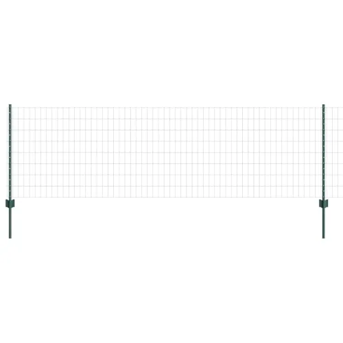 Euro ograda s postom 10 x 0,8 m Čelik premazan PVC-om Zelena - Zelena 10 x 0,8 m ograda (mreža 5 x 10 cm) Cijena
