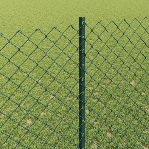 Ograda od lančanih veza s postovima 10 x 1,6 m Zelena Mreža - Zelena Odgrađivanje 10 x 1,6 m (mreža 4 x 4 cm) Cijena