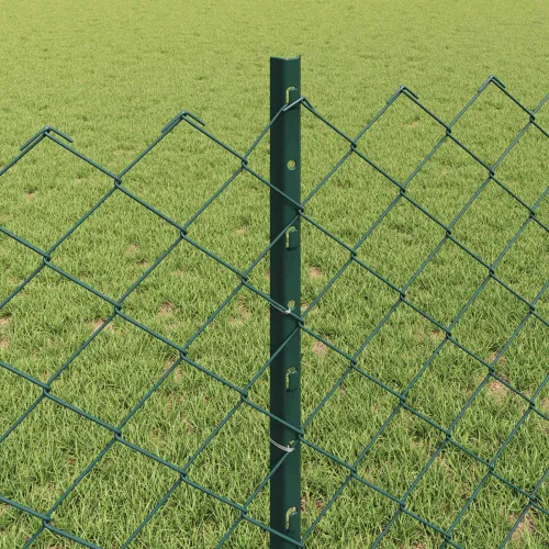 Ograda od pletene žice sa stupovima 10 x 0,8 m - Zelena 10 x 0,8 m ograda (6 x 6 cm mreža) Cijena