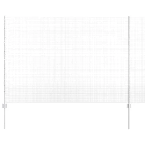 Zatvorena žičana ograda s postovima 25 x 1,6 m Pocinčani čelik - Pocinčani čelik Ograda 25 x 1,6 m (mreža 1,6 x 1,6 cm) Cijena