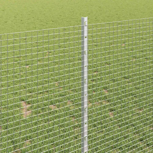 Zatvorena žičana ograda s postovima 50 x 1 m Pocinčani čelik - Pocinčani čelik 50 x 1 m ograda (mreža 1,6 x 1,6 cm) Cijena