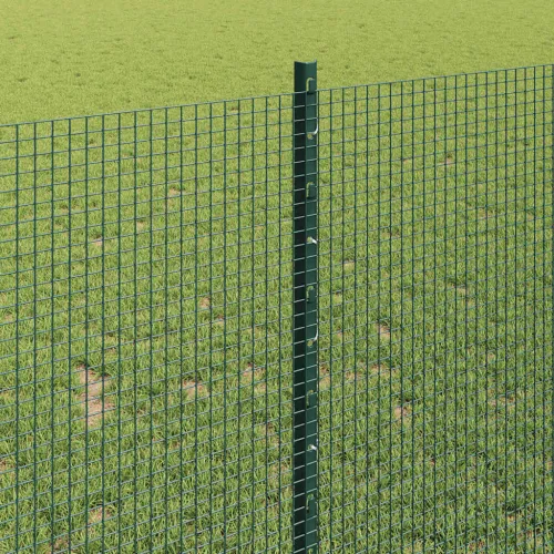 Zatvorena žičana ograda s postovima 25 x 1 m Pocinčani čelik - Zelena 25 x 1 m ograda (mreža 1,2 x 1,2 cm) Cijena