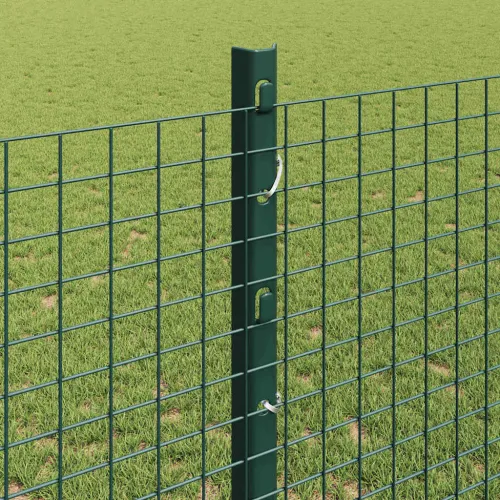 Zatvorena žičana ograda s postovima 25 x 1,2 m Zelena Mreža - Zelena 25 x 1,2 m ograda (mreža 1,9 x 1,9 cm) Cijena