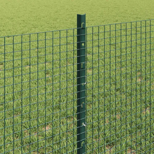 Zatvorena žičana ograda s postovima 50 x 0,6 m Zelena Mreža - Zelena Ograda 50 x 0,6 m (mreža 1,6 x 1,6 cm) Cijena