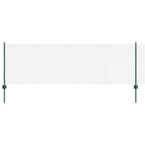 Zatvorena žičana ograda s postovima 50 x 0,8 m Zelena Mreža - Zelena 50 x 0,8 m ograda (mreža 1,2 x 1,2 cm) Cijena