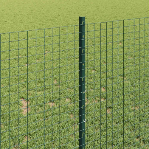 Zatvorena žičana ograda s postovima 50 x 1 m Zelena Mreža - Zelena 100 x 1 m ograda (2,5 x 2,5 cm mreža) Cijena