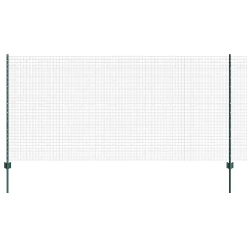Zatvorena žičana ograda s postovima 50 x 1,2 m Zelena Mreža - Zelena 50 x 1,2 m ograda (mreža 1,6 x 1,6 cm) Cijena