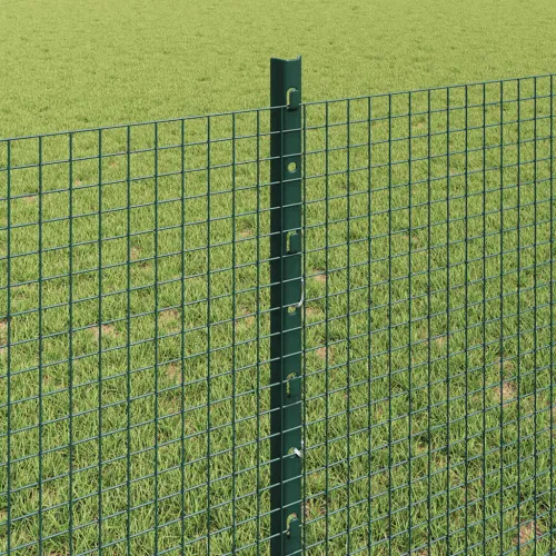 Zatvorena žičana ograda s postovima 100 x 0,8 m Zelena Mreža - Zelena 100 x 0,8 m ograda (mreža 1,6 x 1,6 cm) Cijena