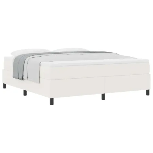 Box spring krevet Krema i bijela 180 x 200 cm - Krema 180 x 200 cm Cijena