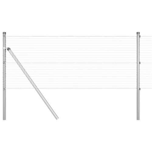 Zavarena žičana ograda za fiksaciju 100 x 0,4 m Pocinčani čelik - 100 x 0,4 m (mreza 2,5 x 2,5 cm) Pocinčani čelik Cijena