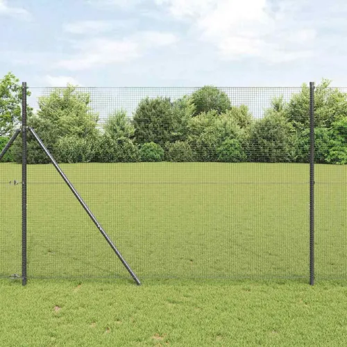 Zavarena žičana ograda za fiksaciju 25 x 1,6 m Siva Mreža - 25 x 1,6 m (mreža 1,6 x 1,6 cm) Siva Cijena
