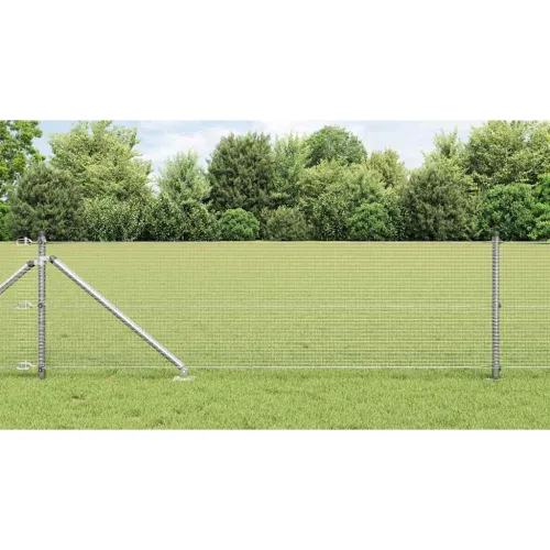 Zavareno žičano ograđivanje s bodljama 25 x 0,5 m Srebrna Mreža - 25 x 0,5 m (16 x 16 mm mreža) Pocinčani čelik Cijena