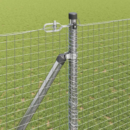 Zavareno žičano ograđivanje s bodljama 25 x 1,6 m Srebrna Mreža - 25 x 1,6 m (mreža 25 x 25 mm) Pocinčani čelik Cijena