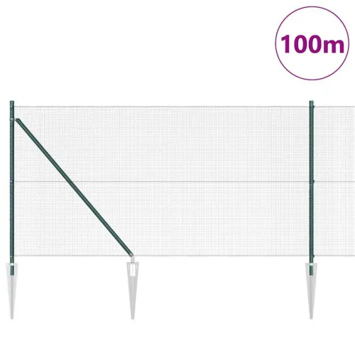Zavareno žičano ograđivanje s bodljama 100 x 1 m Zelena Mreža - 100 x 1 m (12 x 12 mm mreža) Zelena Cijena