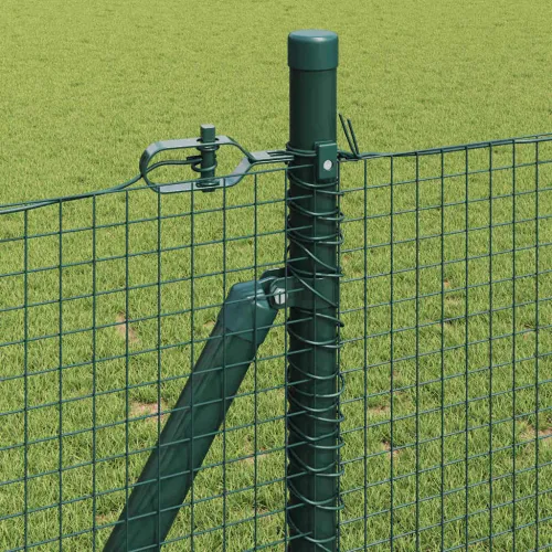 Zavareno žičano ogradno mreža s betonskom podlogom 10 x 1 m - 10 x 1 m (19 x 19 mm mreža) Zelena Cijena