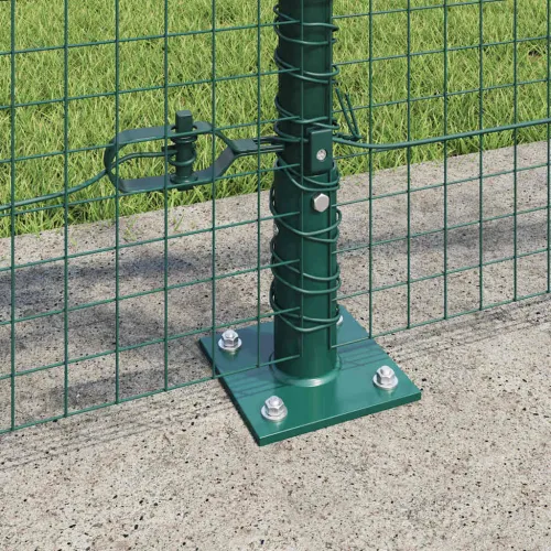 Zavareno žičano ogradno mreža s betonskom podlogom 10 x 1 m - 10 x 1 m (mreža 25 x 25 mm) Zelena Cijena