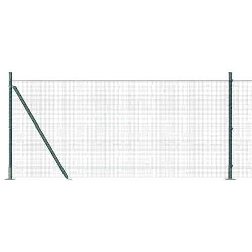 Zavareno žičano ogradno mreža s betonskom podlogom 25 x 1 m - 25 x 1 m (mreža 12 x 12 mm) Zelena Cijena