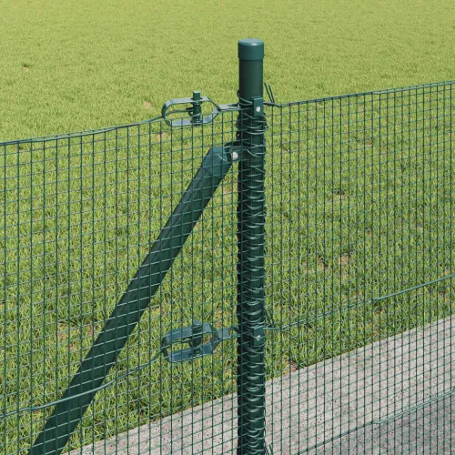 Zavareno žičano ogradno mreža s betonskom podlogom 100 x 0,6 m - 100 x 0,6 m (12 x 12 mm mreža) Zelena Cijena