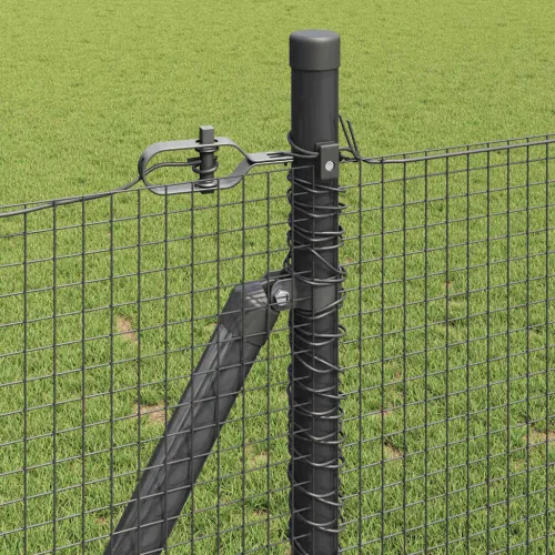 Zavareno žičano ogradno mreža s betonskom podlogom 25 x 1 m - 25 x 1 m (mreža 16 x 16 mm) Siva Cijena