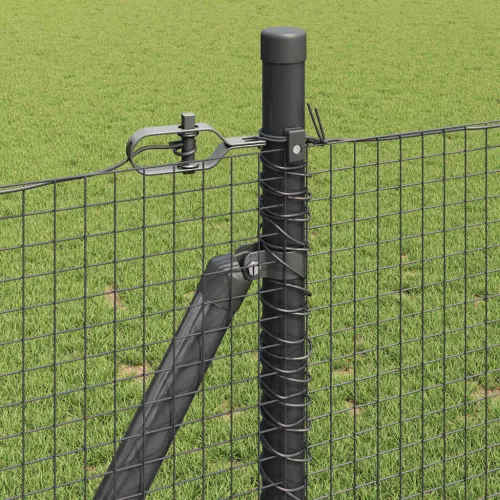Zavareno žičano ogradno mreža s betonskom podlogom 50 x 1 m - 50 x 1 m (19 x 19 mm mreža) Siva Cijena