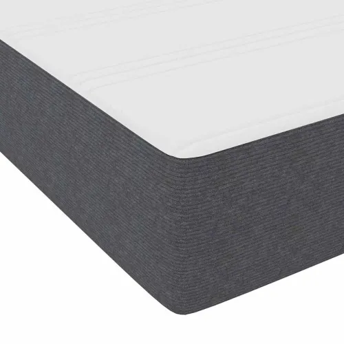 Box spring krevet Tamno siva i bijela 80 x 200 cm - Tamno siva 80 x 200 cm Cijena