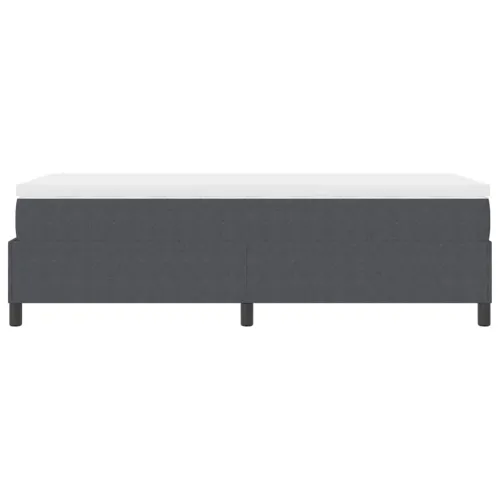 Box spring krevet Tamno siva i bijela 80 x 200 cm - Tamno siva 80 x 200 cm Cijena