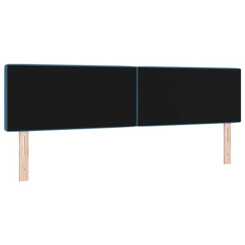 Uzglavlje Tamno plava 180 cm Baršun - Tamno plava 180 cm Nizak uzglavlju Cijena