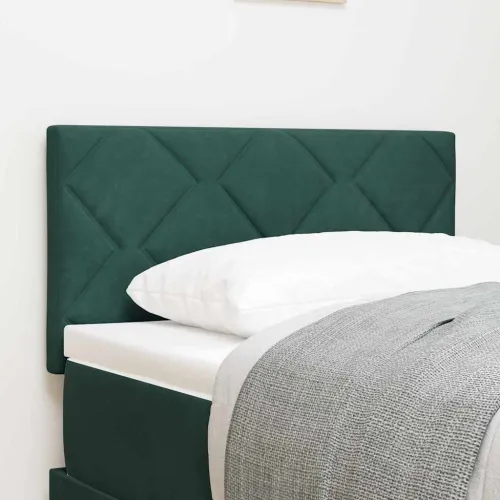 Uzglavlje Tamnozelena 80 cm Baršun - Tamnozelena 80 cm Nizak uzglavlju Cijena
