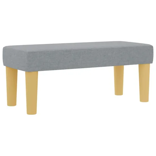 Box spring krevet Svjetlosiva 200 x 80 cm tkanina - Svjetlosiva 80 x 200 cm Dizajn s rombovima Cijena