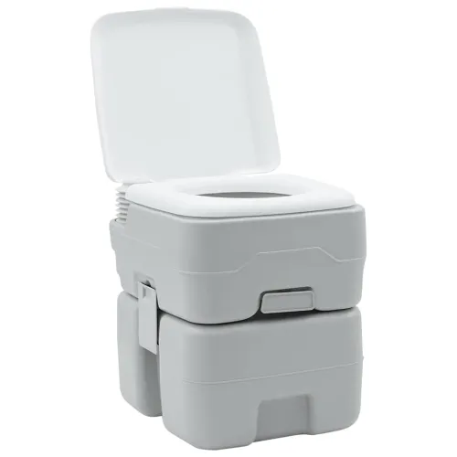 Kamperski WC Siva i bijela 41,5 x 36,5 x 42 cm Polietilen - Siva 20 l Cijena