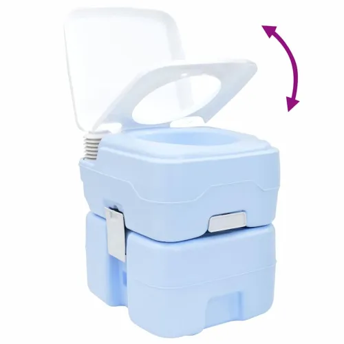Kamperski WC Svijetloplava i bijela 41,5 x 36,5 x 42 cm - Svijetlo plava 20 l Cijena