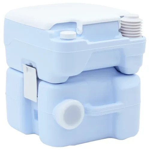 Kamperski WC Svijetloplava i bijela 41,5 x 36,5 x 42 cm - Svijetlo plava 20 l Cijena