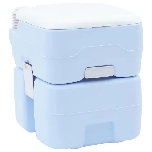 Kamperski WC Svijetloplava i bijela 41,5 x 36,5 x 42 cm - Svijetlo plava 20 l Cijena