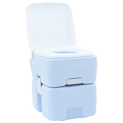 Kamperski WC Svijetloplava i bijela 41,5 x 36,5 x 42 cm - Svijetlo plava 20 l Cijena