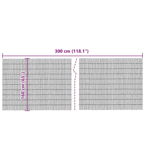 Vrtna Ograda Prirodna - 160 x 300 cm Cijena