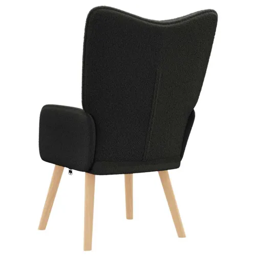 fotelja Crna 62 x 67 x 95,5 cm Sherpa Tkanina - Crna Cijena