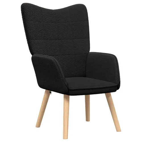 fotelja Crna 62 x 67 x 95,5 cm Sherpa Tkanina - Crna Cijena