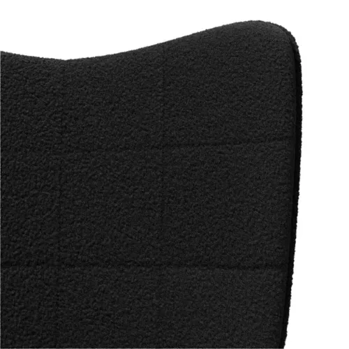 fotelja Crna 62 x 67 x 95,5 cm Sherpa Tkanina - Crna Cijena