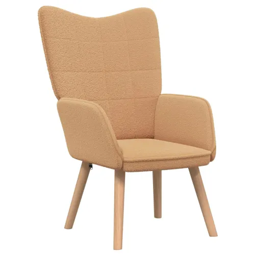 fotelja Bež 62 x 67 x 95,5 cm Sherpa Tkanina - Bež Cijena