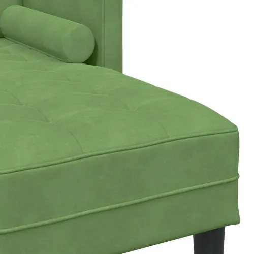 Set sofe s jastukom Svijetlo zelena Poliester - Svijetlo zelena bez klupe Cijena