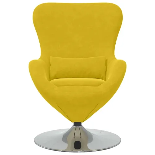 Jajolika fotelja Žuta Baršun - Žuta without footstool Cijena