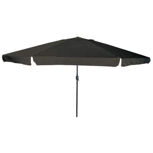 Vrtni suncobran Crna 394 x 394 x 248 cm Poliester i čelik - Crna Cijena