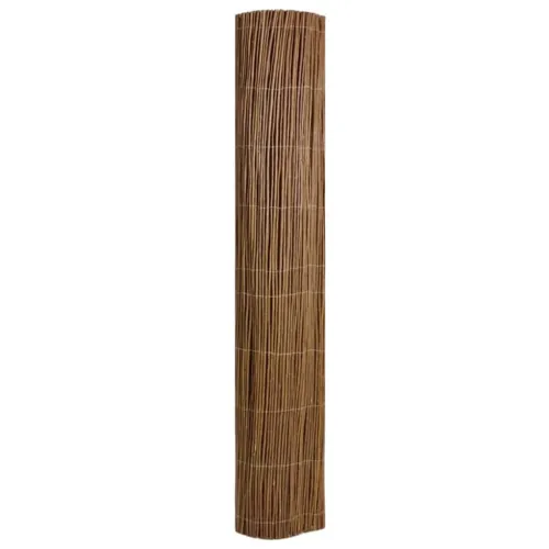 Ograda od vrbovog drveta 140 x 500 cm Vrba Prirodna - 500 x 140 cm Prirodna Cijena