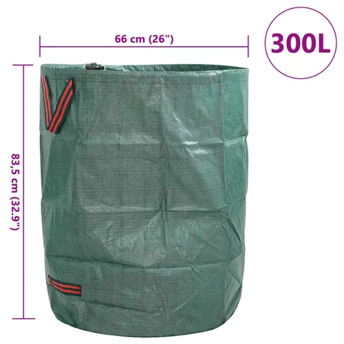 Vreće za otpad u vrtu 12 kom. 300 l Zelena Polipropilen - 300 l 12 Cijena