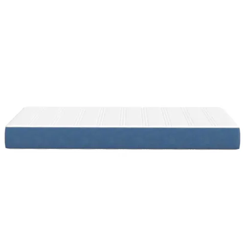 Madrac s madracem Plava 90 x 190 cm tkanina - Plava 90 x 190 cm Cijena